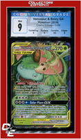 Cosmic Eclipse Venusaur & Snivy GX 1/236 CGC 9 - Subgrades
