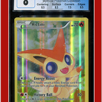 Black Star Promo Victini XY117 CGC 8 - Subgrades