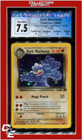 Team Rocket Dark Machamp Holo 10/82 CGC 7.5 - Subgrades
