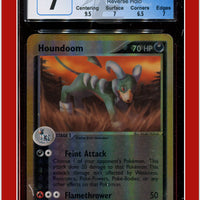 EX Dragon Houndoom Reverse Holo 34/97 CGC 7 - Subgrades