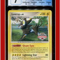 Diamond & Pearl Luxray National Championships 7/130 CGC 7 - Subgrades