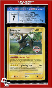 Diamond & Pearl Luxray National Championships 7/130 CGC 7 - Subgrades