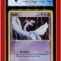 EX Unseen Forces Lugia Holo 29/115 CGC 8 - Subgrades