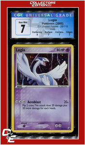 EX Unseen Forces Lugia Holo 29/115 CGC 7 - Subgrades