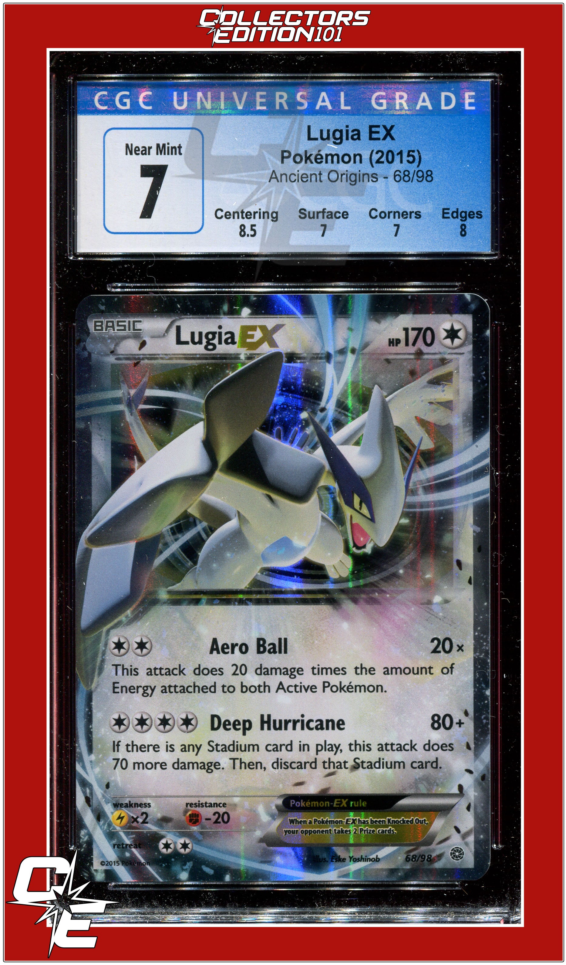 lugia ex pokemon card price x1 Lugia ex 017/034 Holo Classic Collection CLV Promo 2023 Pokemon Card