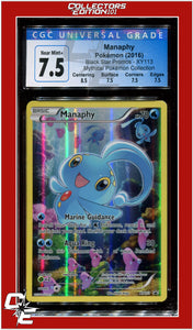 Black Star Promo Manaphy XY113 CGC 7.5 - Subgrades