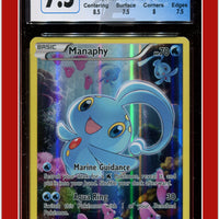 Black Star Promo Manaphy XY113 CGC 7.5 - Subgrades