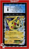 Black Star Promo Pikachu EX XY174 CGC 8 - Subgrades
