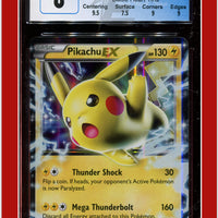 Black Star Promo Pikachu EX XY174 CGC 8 - Subgrades