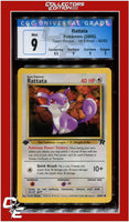 Team Rocket 1st Edition Rattata 66/82 CGC 9 - Subgrades
