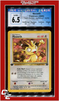 Team Rocket 1st Edition Meowth 62/82 CGC 6.5 - Subgrades
