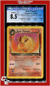 Team Rocket Dark Flareon 35/82 CGC 8.5 - Subgrades