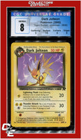 Team Rocket Dark Jolteon 38/82 CGC 8 - Subgrades
