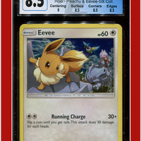 SM Black Star Promo SM235 Eevee Holo CGC 8.5 - Subgrades