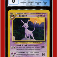 Neo Discovery Espeon 20/75 CGC 6 - Subgrades