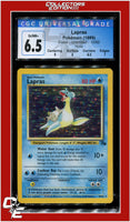 Fossil 10 Lapras Holo CGC 6.5 - Subgrades
