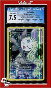 Black Star Promo Meloetta XY120 CGC 7.5 - Subgrades