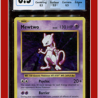 Evolutions Mewtwo Cracked Ice Holo 51/108 CGC 6.5 - Subgrades