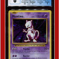 Evolutions Mewtwo Cracked Ice Holo 51/108 CGC 8 - Subgrades