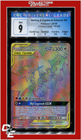 Hidden Fates Moltres & Zapdos & Articuno GX 69/68 CGC 9 - Subgrades
