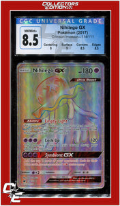 Crimson Invasion Nihilego GX 114/111 CGC 8.5 - Subgrades