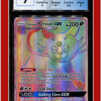 Cosmic Eclipse Alolan Persian GX 257/236 CGC 9 - Subgrades