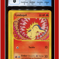 Expedition Cyndaquil 105/165 CGC 8 - Subgrades