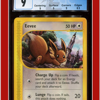 Aquapolis Eevee 75/147 CGC 9 - Subgrades