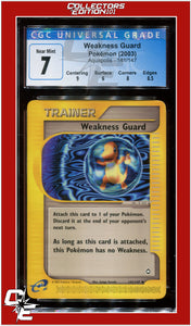 Aquapolis Weakness Guard 141/147 CGC 7 - Subgrades