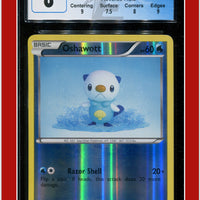 Black & White Oshawott Reverse Holo 28/114 CGC 8 - Subgrades