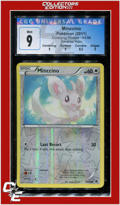 Emerging Powers Minccino Reverse Holo 84/98 CGC 9 - Subgrades