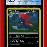 Diamond & Pearl 40 Weavile Reverse Holo CGC 8.5 - Subgrades