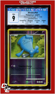 Diamond & Pearl Wobbuffet Reverse Holo 41/130 CGC 9 - Subgrades