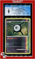 Secret Wonders Unown X Reverse Holo 71/132 CGC 9 - Subgrades
