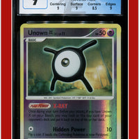 Secret Wonders Unown X Reverse Holo 71/132 CGC 9 - Subgrades