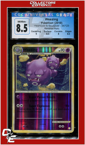 Heartgold & Soulsilver Weezing Reverse Holo 34/123 CGC 8.5 - Subgrades