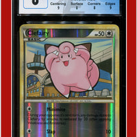 Heartgold & Soulsilver Clefairy Reverse Holo 60/123 CGC 8 - Subgrades