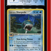 EX Team Magma vs Team Aqua Team Aqua's Sharpedo 18/95 CGC 9 - Subgrades