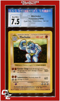 Base Set 34 Machoke Shadowless CGC 7.5
