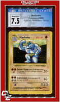 Base Set 34 Machoke Shadowless CGC 7.5
