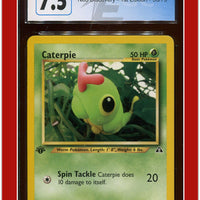Neo Discovery 1st Edition Caterpie 53/75 CGC 7.5