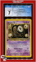 Neo Discovery 1st Edition Unown O 69/75 CGC 7
