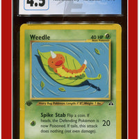 Neo Discovery 1st Edition Weedle 70/75 CGC 4.5