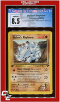 Gym Challenge 1st Edition Blaine's Rhyhorn 65/132 CGC 8.5
