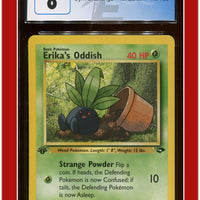 Gym Challenge 1st Edition Erika's Oddish 70/132 CGC 8