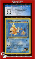 Gym Challenge 1st Edition Giovanni's Magikarp 73/132 CGC 5.5
