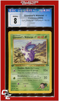 Gym Challenge 76 Giovanni's Nidoran 1st Edition CGC 8
