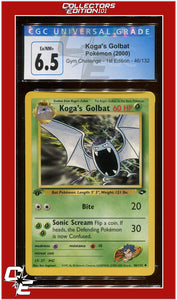 Gym Challenge 1st Edition Koga's Golbat 46/132 CGC 6.5