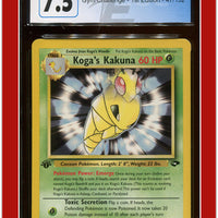 Gym Challenge 47 Koga's Kakuna 1st Edition CGC 7.5