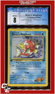 Gym Challenge 88 Misty's Magikarp 1st Edition CGC 8